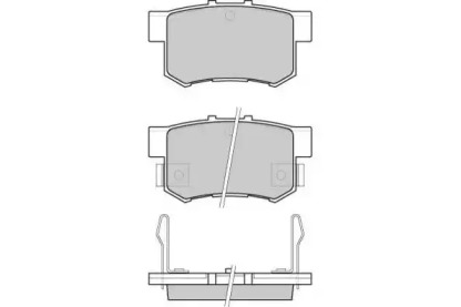 Комплект тормозных колодок E.T.F. 12-0544