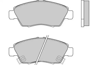 Комплект тормозных колодок E.T.F. 12-0546