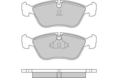 Комплект тормозных колодок E.T.F. 12-0559