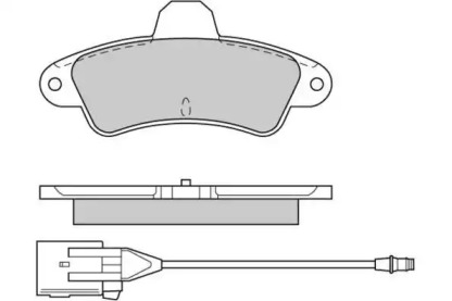 Комплект тормозных колодок E.T.F. 12-0562