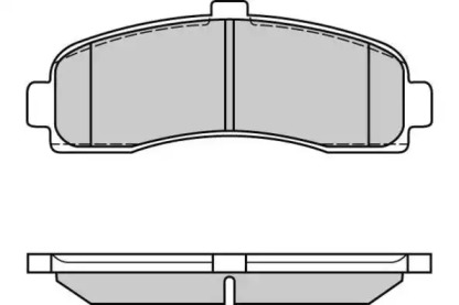 Комплект тормозных колодок E.T.F. 12-0563