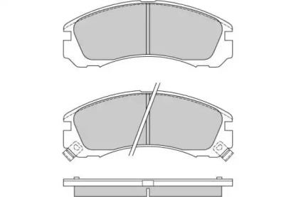 Комплект тормозных колодок E.T.F. 12-0573