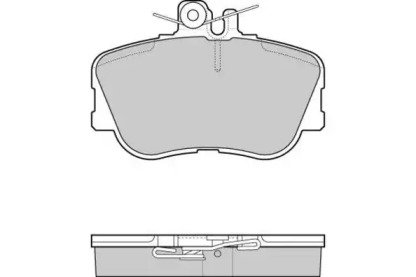 Комплект тормозных колодок E.T.F. 12-0586