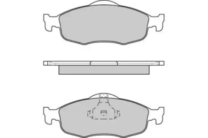 Комплект тормозных колодок E.T.F. 12-0592