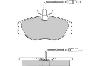 Комплект тормозных колодок E.T.F. 12-0598