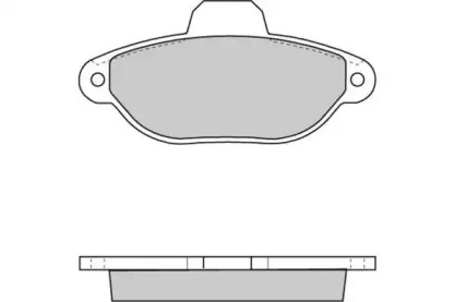 Комплект тормозных колодок E.T.F. 12-0600