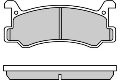 Комплект тормозных колодок E.T.F. 12-0602