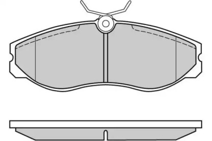 Комплект тормозных колодок E.T.F. 12-0624