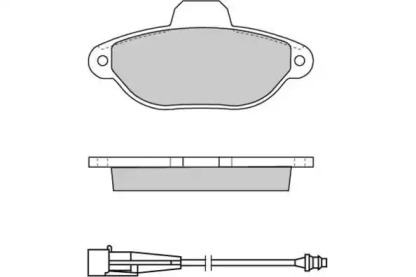 Комплект тормозных колодок E.T.F. 12-0626