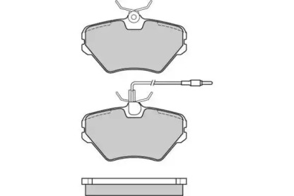 Комплект тормозных колодок E.T.F. 12-0628