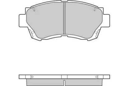 Комплект тормозных колодок E.T.F. 12-0635