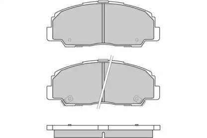 Комплект тормозных колодок E.T.F. 12-0639