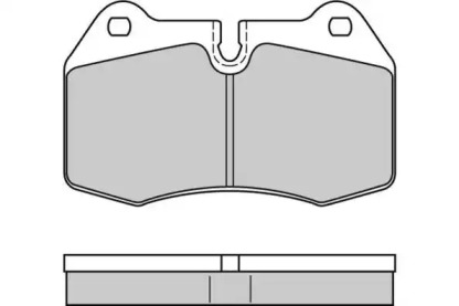 Комплект тормозных колодок E.T.F. 12-0660