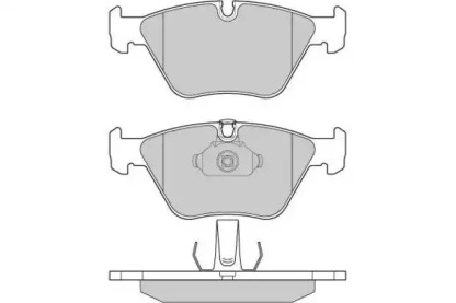 Комплект тормозных колодок E.T.F. 12-0685