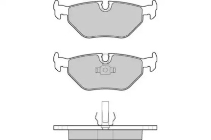 Комплект тормозных колодок E.T.F. 12-0710