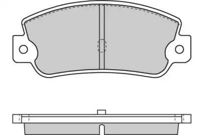 Комплект тормозных колодок E.T.F. 12-0714