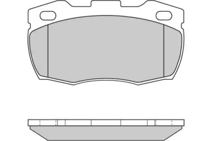 Комплект тормозных колодок E.T.F. 12-0717