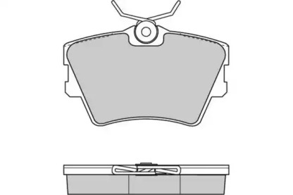 Комплект тормозных колодок E.T.F. 12-0724