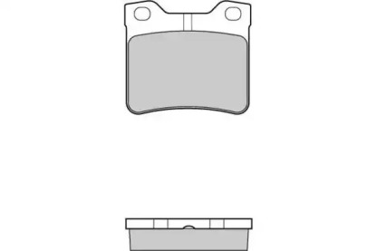 Комплект тормозных колодок E.T.F. 12-0728