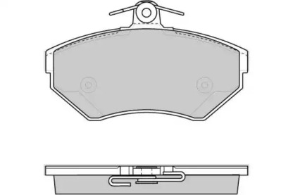 Комплект тормозных колодок E.T.F. 12-0730