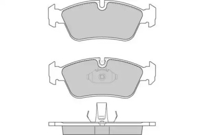 Комплект тормозных колодок E.T.F. 12-0745