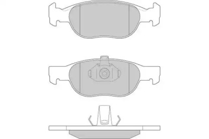 Комплект тормозных колодок E.T.F. 12-0770