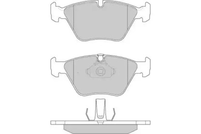 Комплект тормозных колодок E.T.F. 12-0773