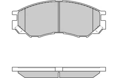 Комплект тормозных колодок E.T.F. 12-0775