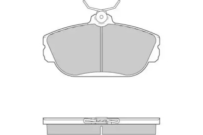 Комплект тормозных колодок E.T.F. 12-0783