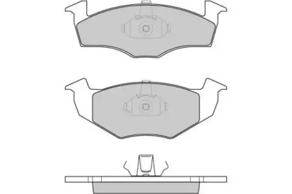 Комплект тормозных колодок E.T.F. 12-0808