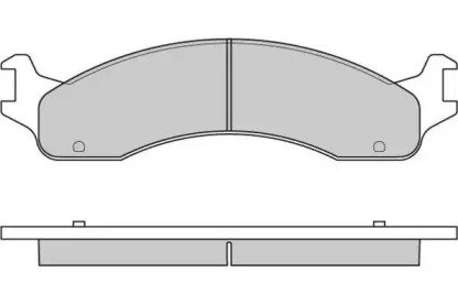 Комплект тормозных колодок E.T.F. 12-0830
