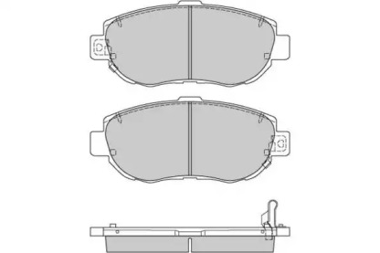 Комплект тормозных колодок E.T.F. 12-0832