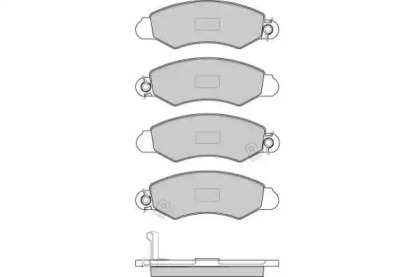 Комплект тормозных колодок E.T.F. 12-0846