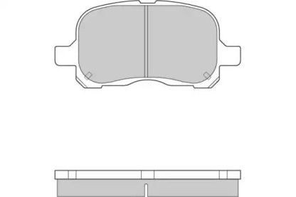 Комплект тормозных колодок E.T.F. 12-0859