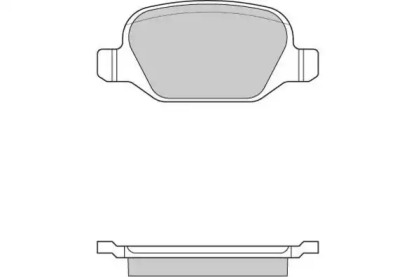 Комплект тормозных колодок E.T.F. 12-0891