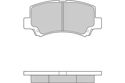 Комплект тормозных колодок E.T.F. 12-0894