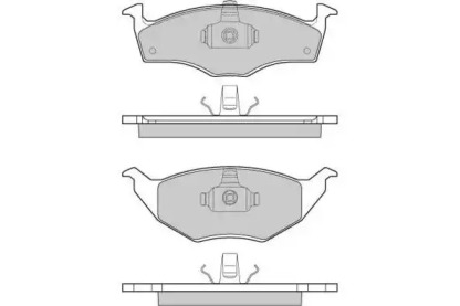 Комплект тормозных колодок E.T.F. 12-0914