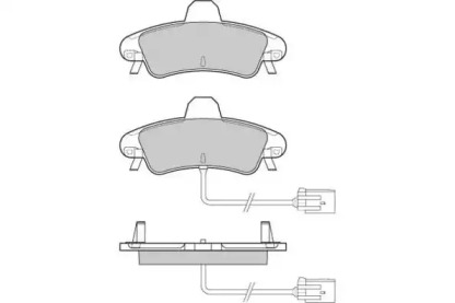 Комплект тормозных колодок E.T.F. 12-0932