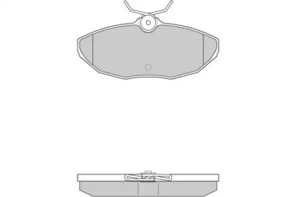 Комплект тормозных колодок E.T.F. 12-0934