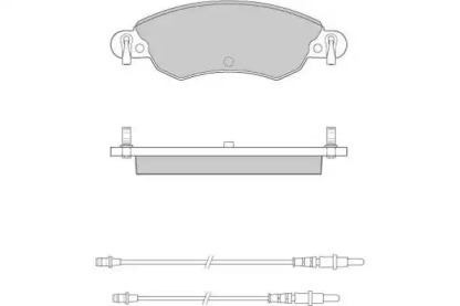 Комплект тормозных колодок E.T.F. 12-0940