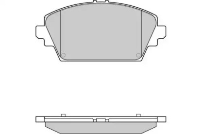 Комплект тормозных колодок E.T.F. 12-0945