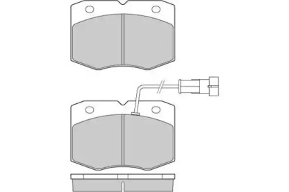 Комплект тормозных колодок E.T.F. 12-0949