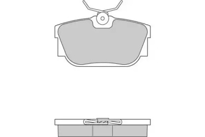 Комплект тормозных колодок E.T.F. 12-0958