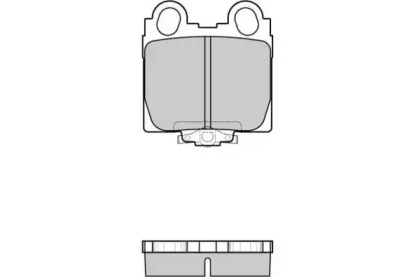 Комплект тормозных колодок E.T.F. 12-0962