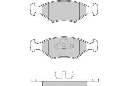 Комплект тормозных колодок E.T.F. 12-0977