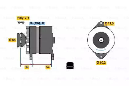 Генератор BOSCH 0 120 450 026