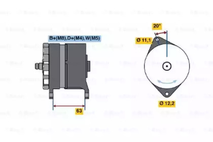 Генератор BOSCH 0 120 469 113