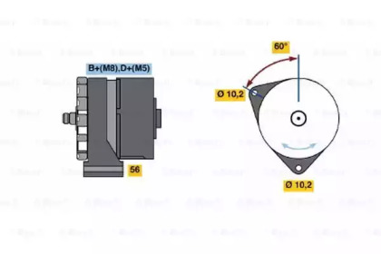 Генератор BOSCH 0 120 469 588