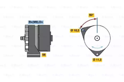 Генератор BOSCH 0 120 469 682