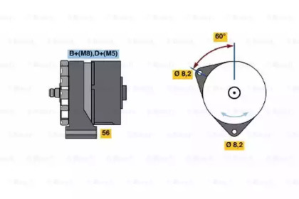 Генератор BOSCH 0 120 469 777